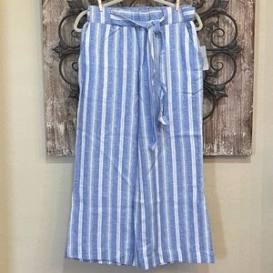 ☀️3/$25 Indigo Rein linen pants